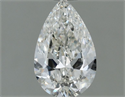 Diamante Natural 0.50 quilates, De pera , Color H, claridad VS2 y certificado IGI