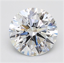 Del inventario de diamantes de laboratorio, 4.10 quilates, Redondo , Color F, claridad IF y certificado IGI