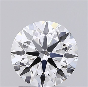 Picture of Lab Grown Diamond 1.50 Carats, Round with Ideal Cut, D Color, VS1 Clarity and Certified by IGI