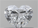 Natural Diamond 0.40 Carats, Heart with  Cut, G Color, VS2 Clarity and Certified by GIA