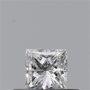 Picture of Natural Diamond 0.23 Carats, Princess with  Cut, F Color, VVS2 Clarity and Certified by GIA
