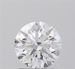 Picture of Lab Grown Diamond 1.24 Carats, Round with Ideal Cut, D Color, VVS1 Clarity and Certified by IGI