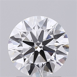 Picture of Lab Grown Diamond 1.35 Carats, Round with Ideal Cut, D Color, VS2 Clarity and Certified by IGI