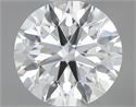 Natural Diamond 0.70 Carats, Round with Very Good Cut, G Color, VS2 Clarity and Certified by GIA
