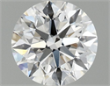 Del inventario de diamantes de laboratorio, 1.09 quilates, Redondo , Color D, claridad VVS2 y certificado IGI