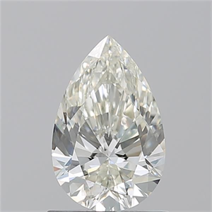 Picture of Natural Diamond 1.01 Carats, Pear with  Cut, J Color, SI1 Clarity and Certified by GIA