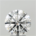Lab Grown Diamond 3.10 Carats, Round with Ideal Cut, F Color, VVS2 Clarity and Certified by IGI