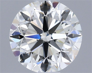 Foto Diamante Natural 0.51 quilates, Redondo , Color H, claridad VS1 y certificado IGI de