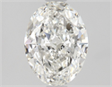 Natural Diamond 1.01 Carats, Oval with  Cut, F Color, VS2 Clarity and Certified by GIA