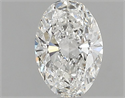 Diamante Natural 0.80 quilates, Ovalado , Color G, claridad VVS2 y certificado GIA