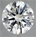 Lab Grown Diamond 5.29 Carats, Round with Excellent Cut, E Color, VVS1 Clarity and Certified by IGI