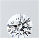 Del inventario de diamantes de laboratorio, 1.55 quilates, Redondo , Color D, claridad VVS2 y certificado IGI