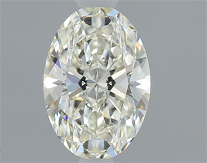 Foto Diamante Natural 0.83 quilates, Ovalado , Color L, claridad VS1 y certificado GIA de