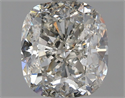 Diamante Natural 2.02 quilates, Del cojín , Color K, claridad SI2 y certificado GIA