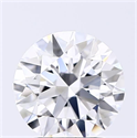 Lab Grown Diamond 2.02 Carats, Round with Excellent Cut, E Color, VVS2 Clarity and Certified by GIA