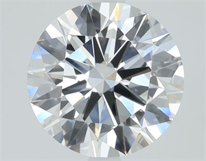 Picture of Lab Grown Diamond 1.04 Carats, Round with Ideal Cut, D Color, VS1 Clarity and Certified by IGI
