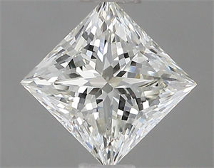 Picture of Natural Diamond 0.80 Carats, Princess with  Cut, I Color, VVS1 Clarity and Certified by IGI