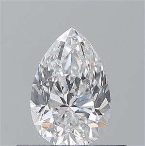 Picture of Natural Diamond 0.50 Carats, Pear with  Cut, E Color, VS1 Clarity and Certified by GIA