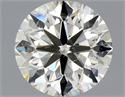 Natural Diamond 0.70 Carats, Round with Very Good Cut, L Color, SI2 Clarity and Certified by GIA