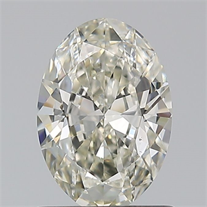 Picture of Natural Diamond 0.78 Carats, Oval with  Cut, J Color, VS2 Clarity and Certified by GIA