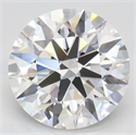 Lab Grown Diamond 3.22 Carats, Round with Ideal Cut, D Color, VVS1 Clarity and Certified by IGI