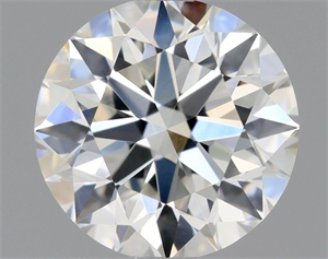 Picture of Natural Diamond 0.80 Carats, Round with Excellent Cut, I Color, VS1 Clarity and Certified by GIA