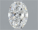 Diamante Natural 0.45 quilates, Ovalado , Color F, claridad SI1 y certificado GIA