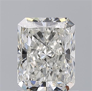 Picture of Natural Diamond 1.20 Carats, Radiant with  Cut, H Color, VVS2 Clarity and Certified by GIA