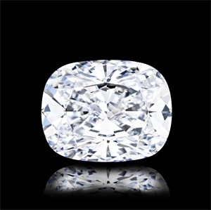 Picture of Natural Diamond 5.03 Carats, Cushion with  Cut, D Color, FL Clarity and Certified by GIA