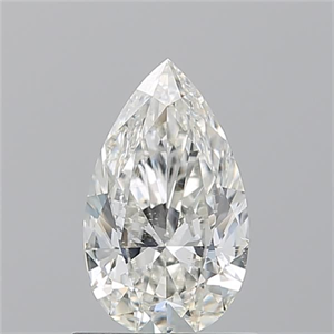 Picture of Natural Diamond 0.90 Carats, Pear with  Cut, I Color, SI1 Clarity and Certified by GIA