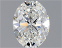 Diamante Natural 0.46 quilates, Ovalado , Color F, claridad VVS1 y certificado GIA
