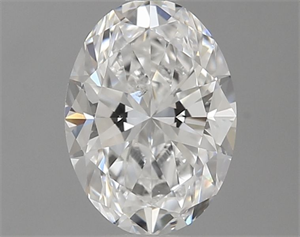 Picture of Natural Diamond 0.50 Carats, Oval with  Cut, E Color, SI1 Clarity and Certified by GIA