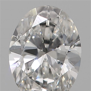 Picture of Natural Diamond 0.18 Carats, Oval with  Cut, E Color, SI2 Clarity and Certified by IGI