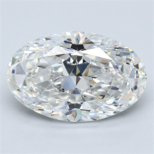 Foto Diamante Natural 5.01 quilates, Ovalado , Color E, claridad VS1 y certificado GIA de