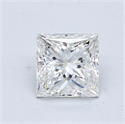 Diamante Natural 1.00 quilates, Princesa , Color G, claridad VVS2 y certificado GIA
