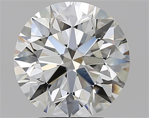Picture of Natural Diamond 3.00 Carats, Round with Very Good Cut, H Color, SI1 Clarity and Certified by GIA