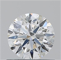 Natural Diamond 0.71 Carats, Round with Excellent Cut, F Color, VVS2 Clarity and Certified by GIA
