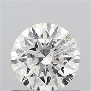 Foto Diamante Natural 0.71 quilates, Redondo , Color E, claridad I1 y certificado GIA de