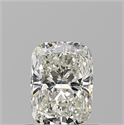 Natural Diamond 0.71 Carats, Cushion with  Cut, J Color, VVS2 Clarity and Certified by GIA