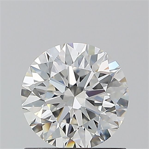 Picture of Natural Diamond 0.90 Carats, Round with Excellent Cut, F Color, VS1 Clarity and Certified by GIA