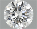 Lab Grown Diamond 0.98 Carats, Round with Ideal Cut, D Color, VS2 Clarity and Certified by IGI
