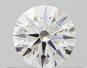 Picture of Natural Diamond 0.40 Carats, Round with Very Good Cut, D Color, VVS1 Clarity and Certified by GIA