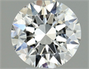 Diamante Natural 0.40 quilates, Redondo , Color F, claridad IF y certificado GIA
