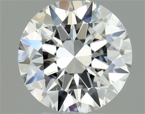 Foto Diamante Natural 0.40 quilates, Redondo , Color F, claridad IF y certificado GIA de