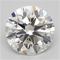 Natural Diamond 0.71 Carats, Round with Excellent Cut, H Color, VS2 Clarity and Certified by GIA