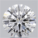 Del inventario de diamantes de laboratorio, 3.01 quilates, Redondo , Color D, claridad VVS1 y certificado IGI