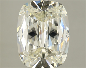 Picture of Natural Diamond 3.10 Carats, Cushion with  Cut, K Color, VS2 Clarity and Certified by GIA
