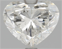 Diamante Natural 2.20 quilates, Corazón , Color F, claridad SI2 y certificado HRD