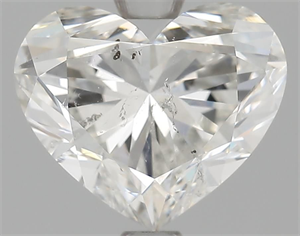 Foto Diamante Natural 2.20 quilates, Corazón , Color F, claridad SI2 y certificado HRD de
