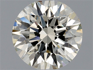Picture of Natural Diamond 0.80 Carats, Round with Excellent Cut, L Color, IF Clarity and Certified by GIA